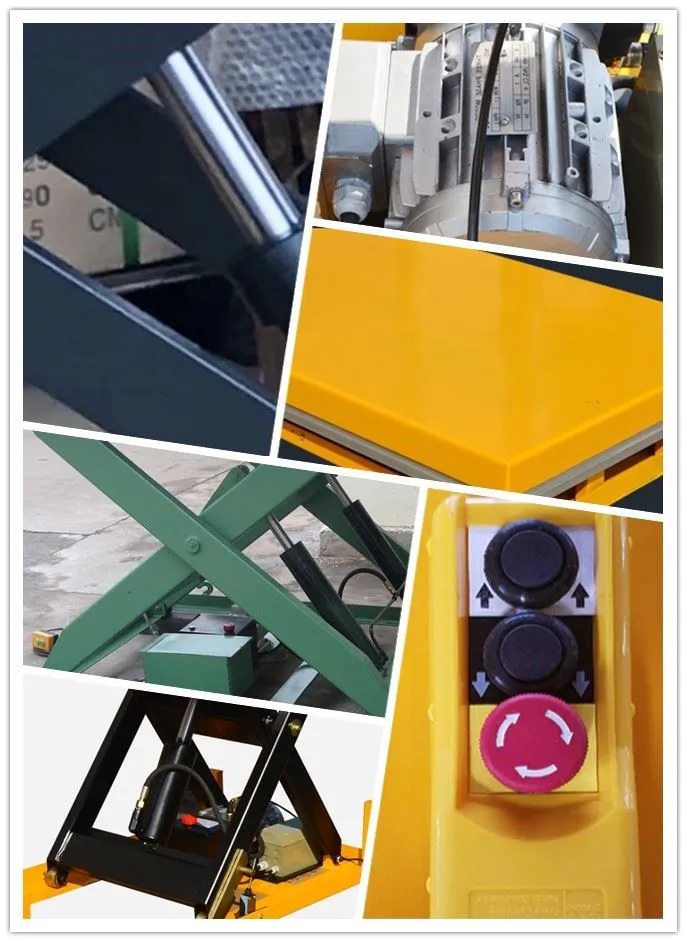 scissor lift table with CE