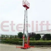 Plataforma de trabajo aéreo Elevador de escalera eléctrico