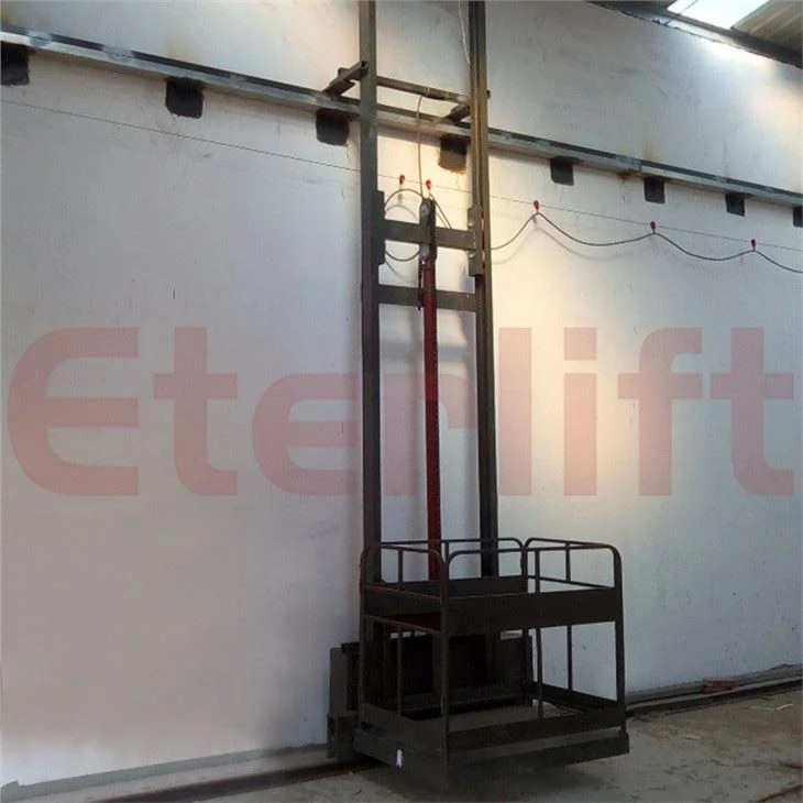 Chain Guide Rail Lifting Freight Elevator