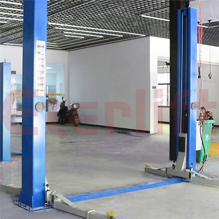 Elevadores de dos postes para reparación de automóviles