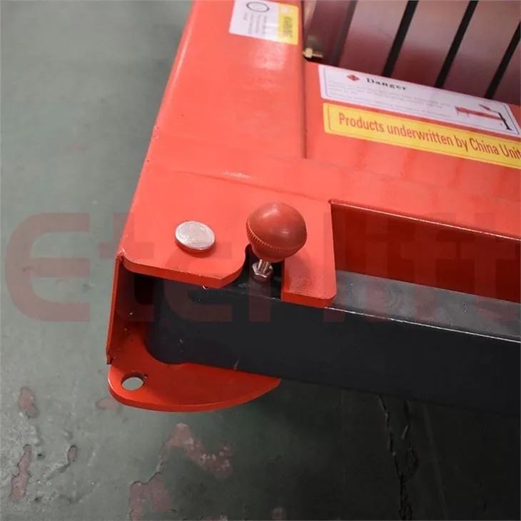 Double Mast Aluminum Lift Platform
