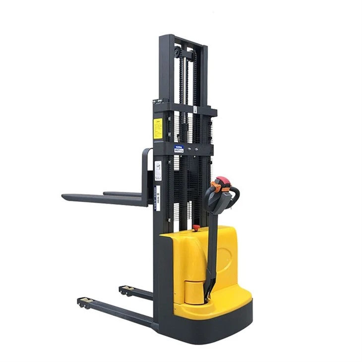 Battery-Powered Pallet Stacker