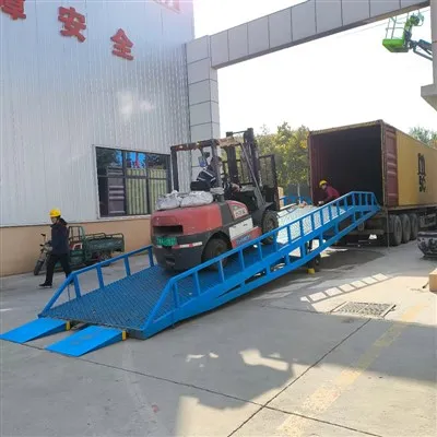 10t rampa de carga móvil para camión