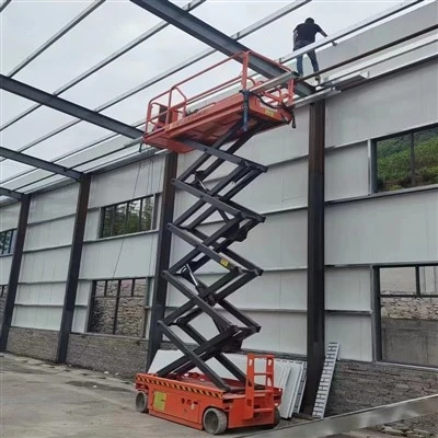 Elevador de tijera eléctrico