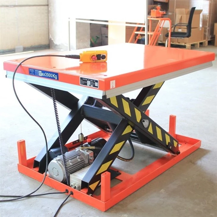 Stationary Electric Hydraulic Lift Tables