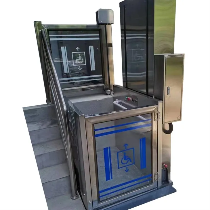 Elevador de plataforma elevadora para sillas de ruedas